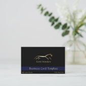 Carte De Visite Cheval blanc Geoglyph Uffington (Debout devant)