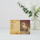 CARTE DE VISITE CHEVAL DE CHEVAL GRAY REMPLI (Debout devant)