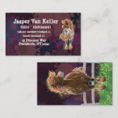 Carte De Visite Cheval de Feu (Devant / Derrière)