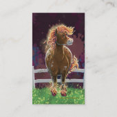 Carte De Visite Cheval de Feu (Dos)