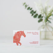 Carte De Visite Cheval de Paisley (Debout devant)