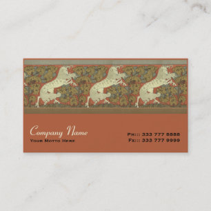 Carte De Visite Cheval en mouvement Art Nouveau - Personnaliser