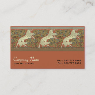 Carte De Visite Cheval en mouvement Art Nouveau - Personnaliser