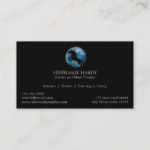 Carte De Visite Cheval Equestre Stables (Dos)