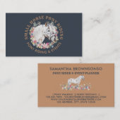 Carte De Visite Cheval Equestrier de la Marine (Devant / Derrière)