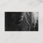 Carte De Visite Cheval Grooming (Dos)