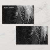 Carte De Visite Cheval Grooming (Devant / Derrière)