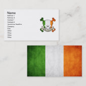 Carte De Visite Cheval irlandais Sheehan (Devant / Derrière)