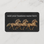 Carte De Visite Cheval islandais des années 1930 (Devant)