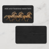 Carte De Visite Cheval islandais des années 1930 (Devant / Derrière)