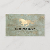 Carte De Visite Cheval vintage équitation équitation équine (Devant)