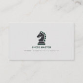 Carte De Visite Chevalier d'échecs (Devant)