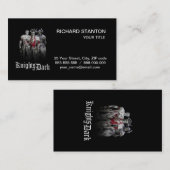 Carte De Visite Chevalier des ténèbres (Devant / Derrière)