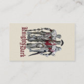 Carte De Visite Chevalier des ténèbres (Dos)