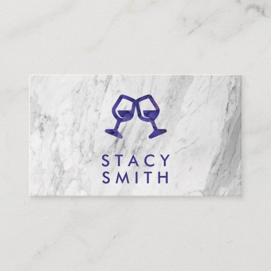 Carte De Visite Chevaux aux amateurs de vin | Raisins de vin | Mar (Devant)