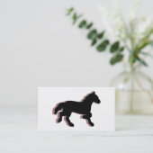 Carte De Visite chevaux empilés (Debout devant)