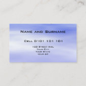 Carte de visite Chevaux Populaires (Dos)