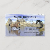 Carte de visite Chevaux Populaires (Devant)