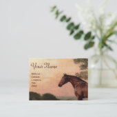 Carte De Visite CHEVAUX / Un Chasseur De Baie Avec Deux Espagnols  (Debout devant)