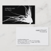 Carte De Visite Cheveux (Devant / Derrière)