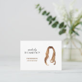 Carte De Visite Cheveux (Debout devant)