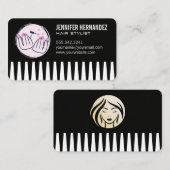 Carte De Visite Cheveux et Ongles | Beauté (Devant / Derrière)