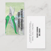 Carte De Visite Cheveux main | Machine à gazon (Devant / Derrière)