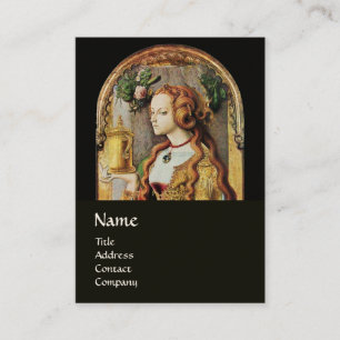 Carte De Visite CHEVEUX NATUREL BEAUTÉ & COSMÉTIQUES noir, jaune o