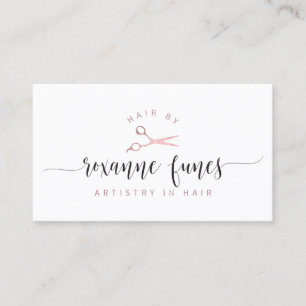 Carte De Visite Cheveux par Roxanne