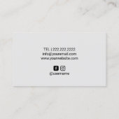 Carte De Visite Cheveux Tattoo Scalp Micropigmentation Cheveux (Dos)