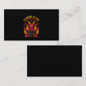 Carte De Visite Chèvre Satanic Pagan Premium (Devant / Derrière)
