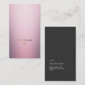 Carte De Visite Chèvrefeuille professionnel (Devant / Derrière)