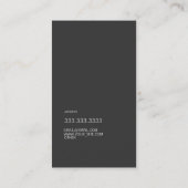 Carte De Visite Chèvrefeuille professionnel (Dos)