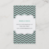 CARTE DE VISITE :: chevron3 2P (Dos)