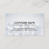 Carte De Visite Chevron noir et blanc Hexagonal Motif Chic (Dos)