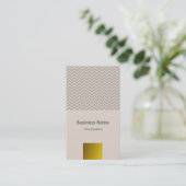 Carte De Visite Chevron Soft (Debout devant)