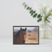 Carte De Visite Cheyenne, affaires occidentales (Debout devant)