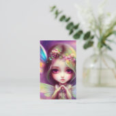 Carte De Visite Chibi Girl (Debout devant)