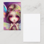 Carte De Visite Chibi Girl (Devant / Derrière)