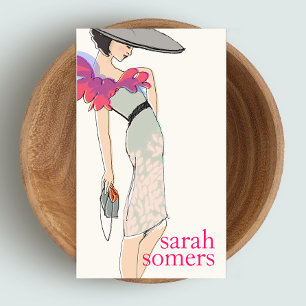 Carte De Visite Chic, Blogueur mode, Modèle mode stylé