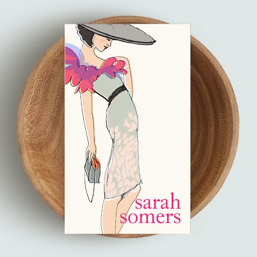 Carte De Visite Chic, Blogueur mode, Modèle mode stylé