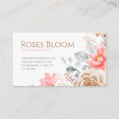 Carte De Visite Chic Business Card Template (Dos)