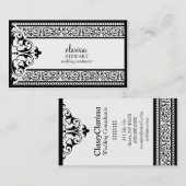 CARTE DE VISITE CHIC DE 311 CLARISSA (Devant / Derrière)