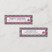 Carte de visite chic de boutique (Devant / Derrière)