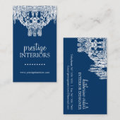 CARTE DE VISITE CHIC DE LUSTRE (Devant / Derrière)