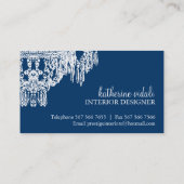 CARTE DE VISITE CHIC DE LUSTRE (Dos)