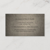 Carte de visite chic de mandala (Dos)