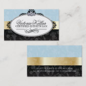 Carte de visite chic de salon (Devant / Derrière)