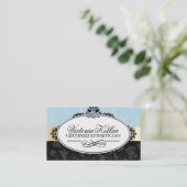 Carte de visite chic de salon (Debout devant)