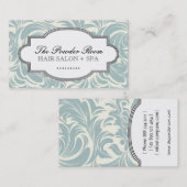 Carte de visite chic de salon et de spa (Devant / Derrière)